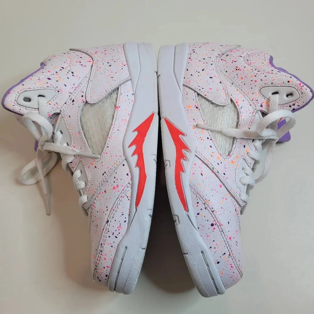 Air Jordan 5 Retro GS 'Easter' Size 2.5 Youth with Box